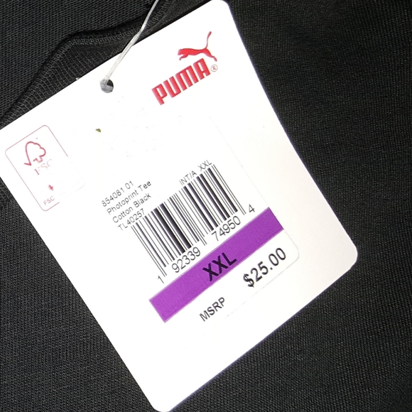 Puma Men's Photo Graphic Tee (Size 2x) - Picture 4 of 4